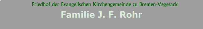 Familie J. F. Rohr