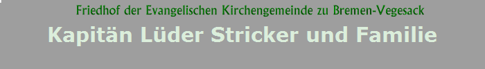 Kapitän Lüder Stricker und Familie